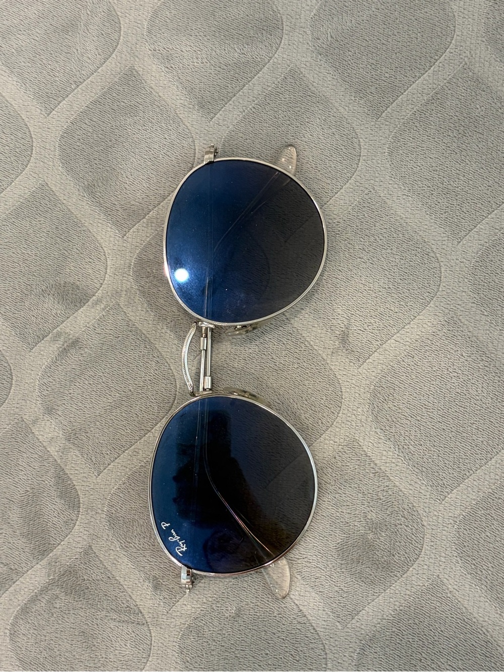 RayBan Blue Polarized Aviator Sunglasses